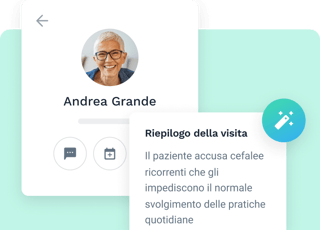 Si interfaccia con il tuo software preferito per gli episodi clinici
