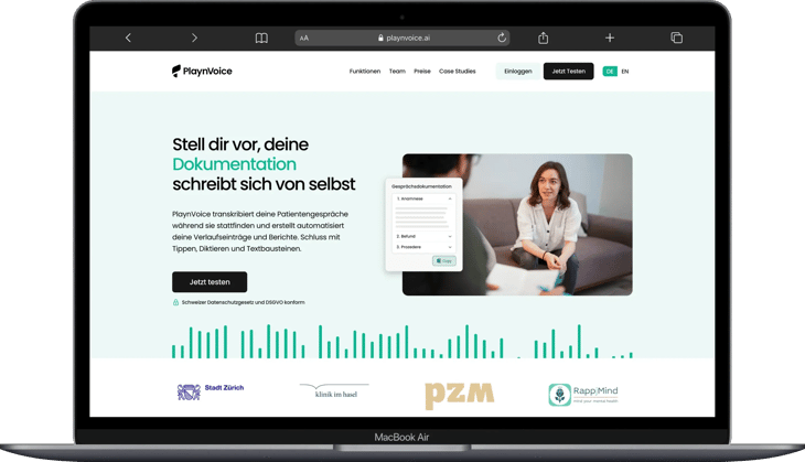 Noa Notes Vergleich PlaynVoice Webseite